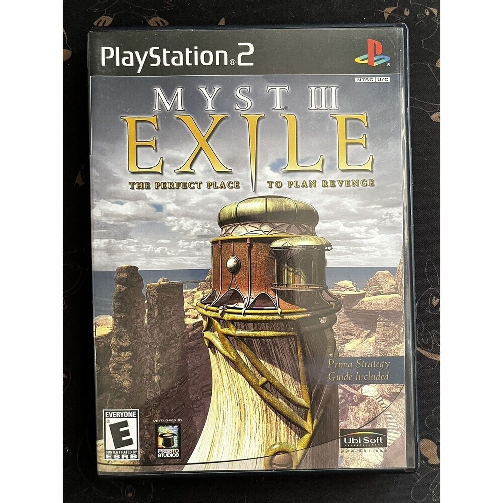 Myst III 3: Exile Sony PlayStation 2 PS2 CIB 2002 Ubisoft With Manual